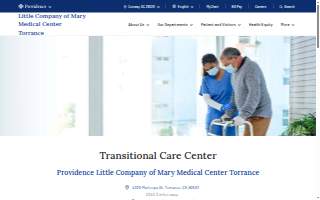 Providence Transitional Care Center website