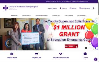 Greater El Monte Community Hospital website