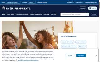 Vallejo Kaiser Permanente Hospital website
