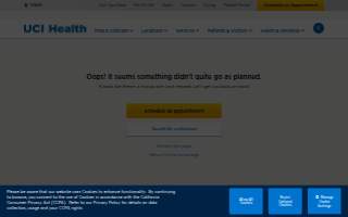 UCI Health Pacific Medical Plaza website