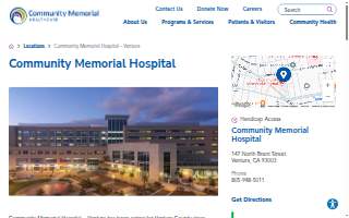 Community Memorial Hospital website