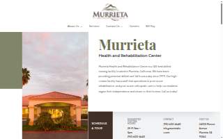 Murieta Health website