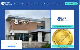 PAM Health Rehabilitation Hospital of Westminster website
