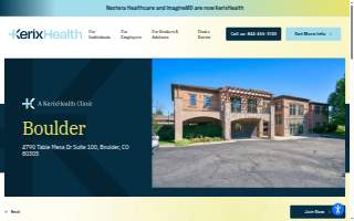 KerixHealth - Boulder website