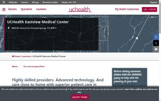 UCHealth Eastview Medical Center website