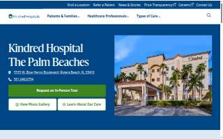 Kindred Hospital The Palm Beaches website