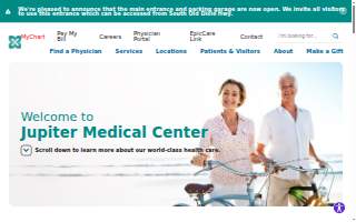 Jupiter Medical Center website