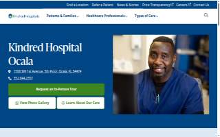 Kindred Hospital Ocala website