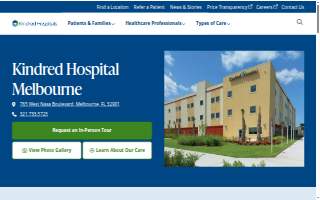 Kindred Hospital Melbourne website