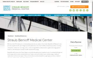 Straub Benioff Medical Center website