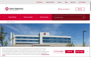 Saint Alphonsus Medical Center-Nampa website