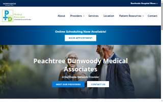 Peachtree Dunwoody Medical Center website