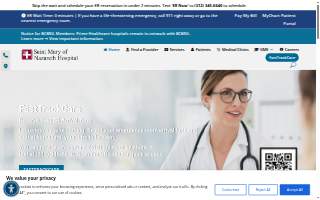 Saint Mary of Nazareth Hospital website