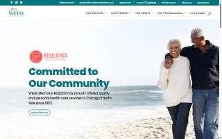 Weiss Memorial Hospital website