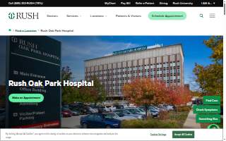 Rush Oak Park Hospital website