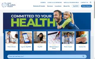 HSHS St. John's Hospital website
