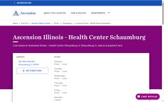 Ascension Illinois - Health Center Schaumburg website