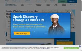 Lurie Children's Outpatient Center of Schaumburg website