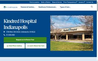 Kindred Hospital Indianapolis website