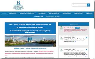 The Health & Hospital Corporation of Marion County website