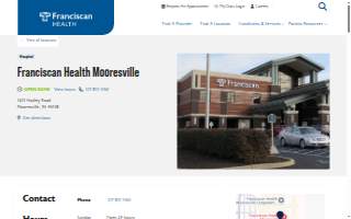 Franciscan Health Mooresville website