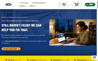 M&M Tax Service of Conway website