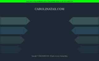 Carolina Tax website
