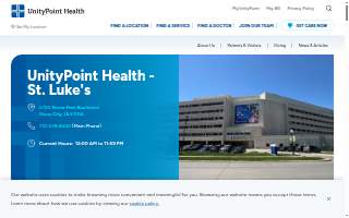 Unity Point Health website