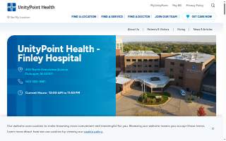 Finley hospital website