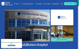 PAM Health Rehabilitation Hospital of Overland Park website