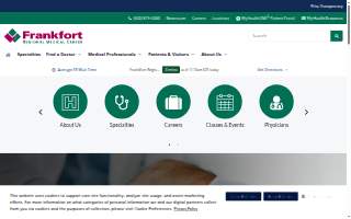 Frankfort Regional Medical Center website