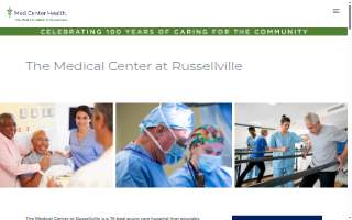 The Medical Center at Russellville website
