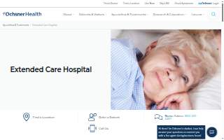 Louisiana Extended Care Hospital website