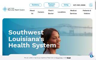 Lake Charles Memorial Hospital website