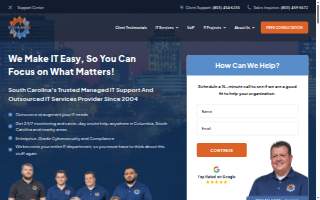 IronLogix | Columbia IT Support and Managed IT Services Company in South Carolina website