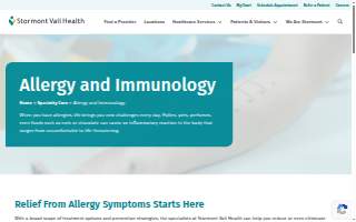 Stormont Vail Health Allergy Clinic website