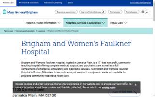 Brigham and Women's Faulkner Hospital website