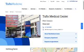 Tufts Medical Center website
