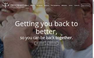 Vibra Hospital of Western Massachusetts - Central Campus website