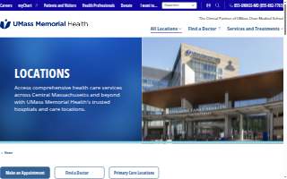 UMass Memorial Medical Center - Hahnemann Campus website