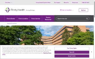 Trinity Health Reichert Medical Center website