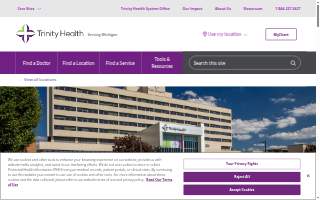 Trinity Health Grand Rapids Hospital website