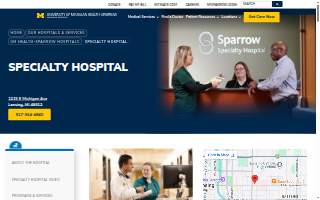 University of Michigan Health-Sparrow Specialty Hospital website