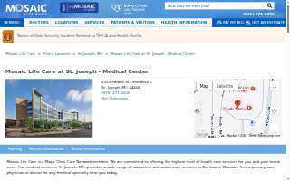 Mosaic Life Care at St. Joseph - Medical Center website