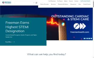 Freeman Health System website