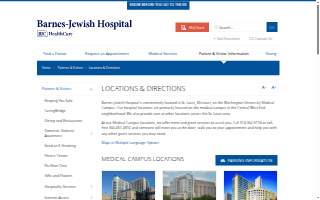 Barnes-jewish hospital north website