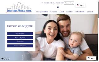 St. Louis Medical Clinic website