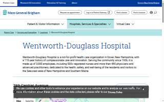 Wentworth-Douglass Hospital website