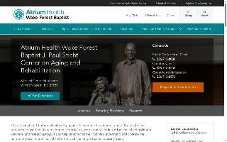Atrium Health Wake Forest Baptist J. Paul Sticht Center on Aging and Rehabilitation website