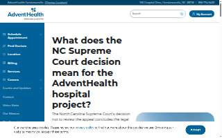 AdventHealth Hendersonville website